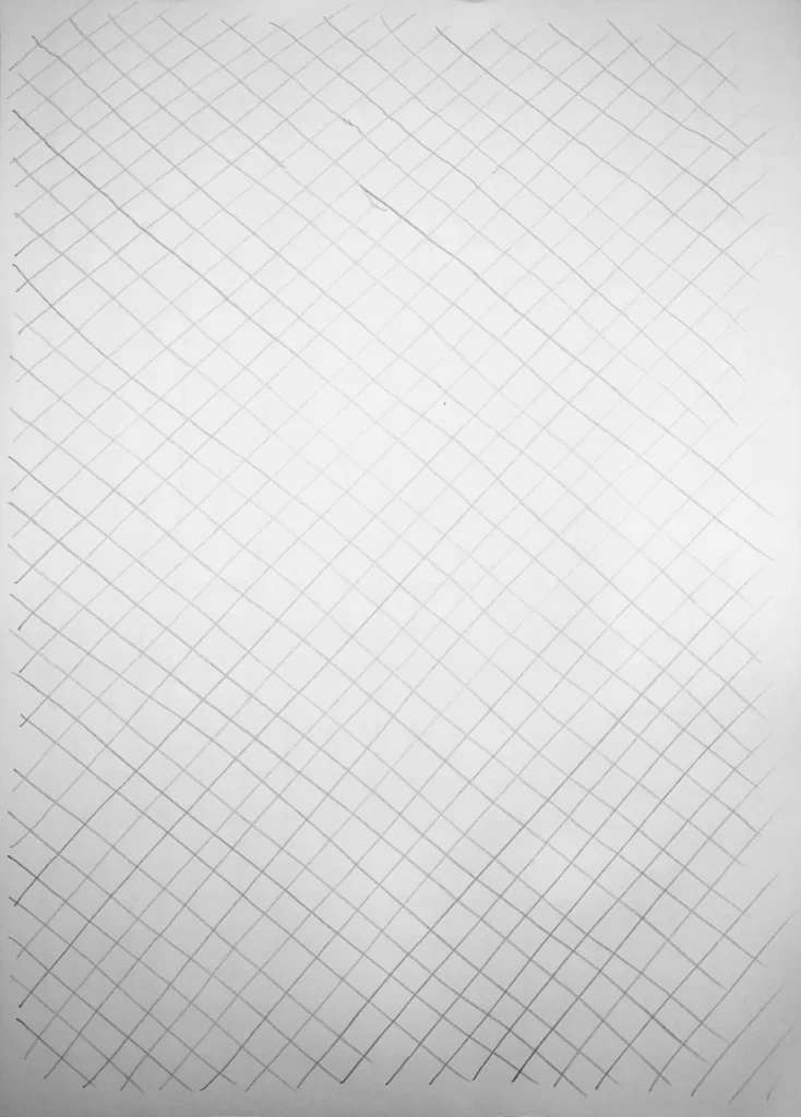 Exercício linhas continuas diagonais